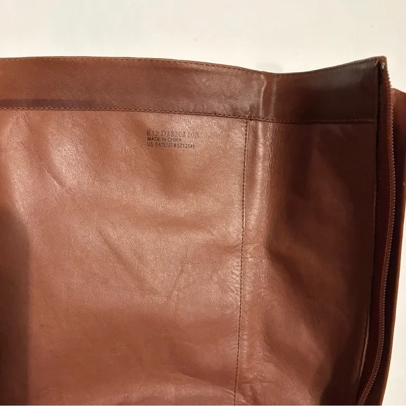 Cole Haan x Nike Air Poppy Bit Two-Tone Brown Heeled Leather Boots Size 9.5 - Picture 13 of 13